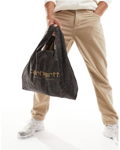 Carhartt – verstaubare shopper-tasche - Rot