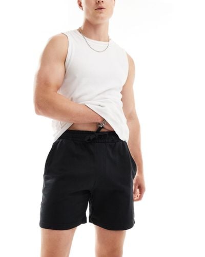Only & Sons Loose Fit Sweat Short - Black