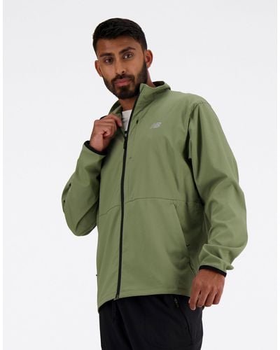 New Balance Stretch Woven Jacket - Green