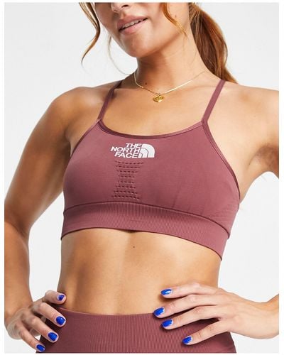 The North Face Training Seamless Performance Sports Bra - Pink
