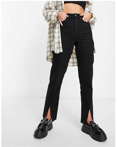 ASOS Smalle Mom Jeans - Wit