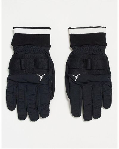 Nike – jordan – isolierte herrenhandschuhe - Schwarz