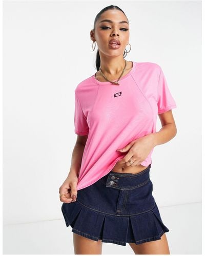 Nike – icon clash dri-fit – kurzes t-shirt - Pink