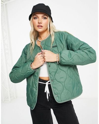 Vans Forces Quilted Jacket - Green