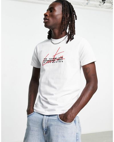 The Couture Club Slim Fit T-shirt - White
