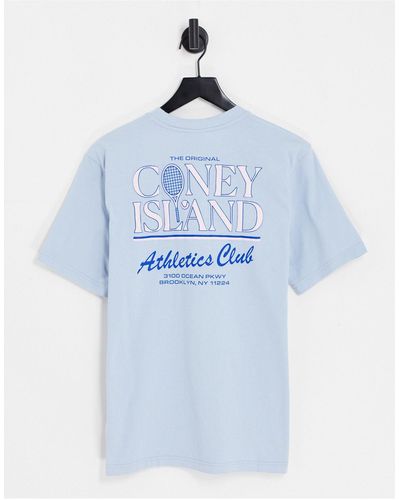 Coney Island Picnic Coney Island - Picnic Athletics Club - T-shirt - Blauw