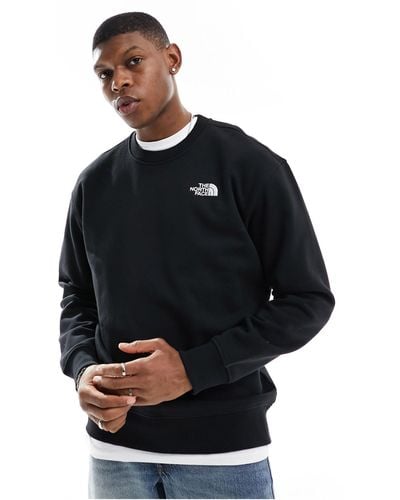 The North Face Essential Oversized Fleece Sweatshirt - Black