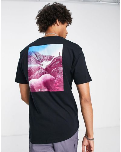 Columbia Westhoff - T-shirt Met Print Op - Rood