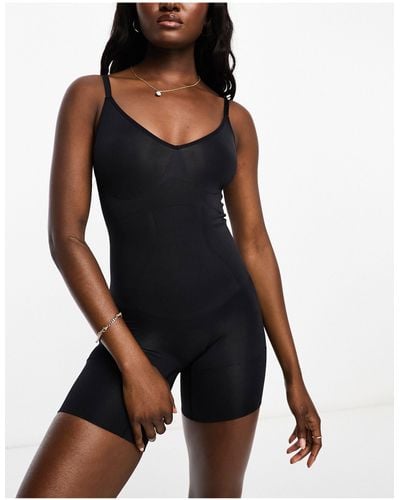 DORINA Exclusive Absolute Sculpt Seamless High Control Non-padded Bodysuit With Shorts - Black