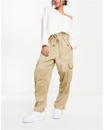 Polo Ralph Lauren X Asos Exclusive Collab Twill Cargo Trousers - Natural
