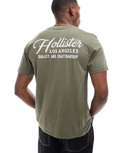Hollister Back Print T-shirt - Grey
