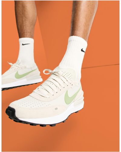 Nike Waffle One - Leren Sneakers - Oranje