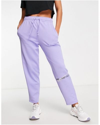 Nike Therma-fit - jogger à logo - lilas - Violet