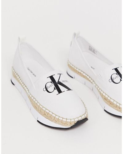 Alpargatas y sandalias Calvin Klein de mujer | Rebajas en línea, hasta el  34 % de descuento | Lyst