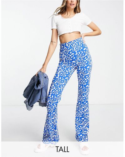 Noisy May Exclusives - Flared Broek - Blauw