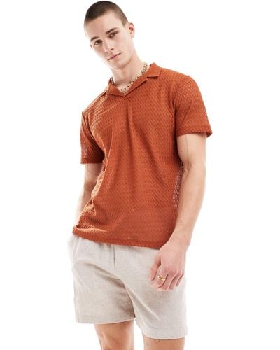 ASOS Polo Shirt - Orange