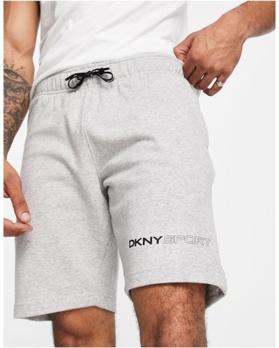 DKNY Pantalones cortos jaspeado - Gris