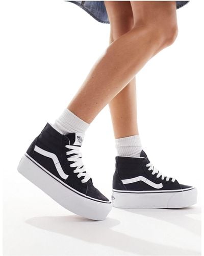 Vans – sk8-hi tapered stackform – sneaker - Weiß