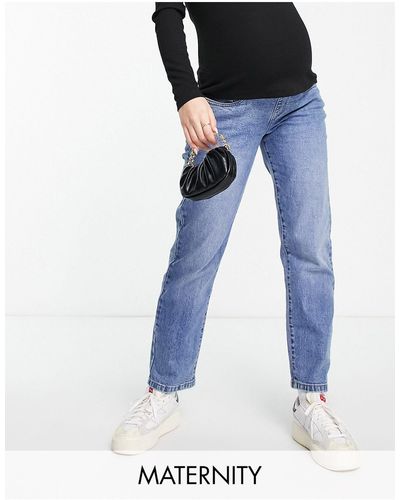 Cotton On Maternity - Super Skinny Jeans Met Stretch - Blauw