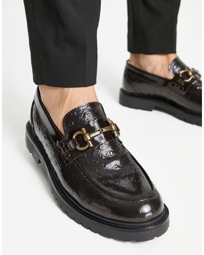 H by Hudson Exclusive Alevero Loafers - Black