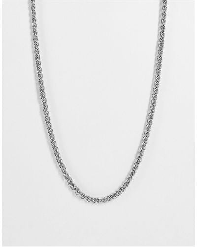 Reclaimed (vintage) Chain Necklace - Metallic