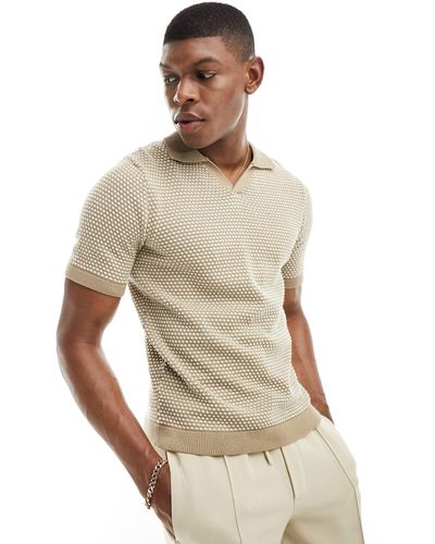 Only & Sons Short Sleeve Knitted Polo - Multicolour
