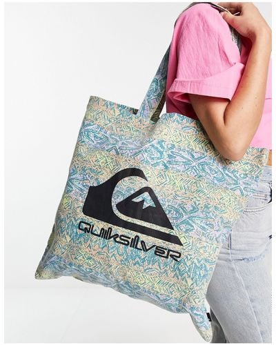 Quiksilver The Classic Pattern Tote Bag - White