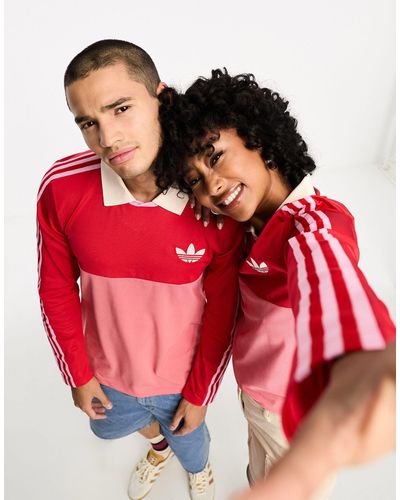 adidas Originals Polo rojo