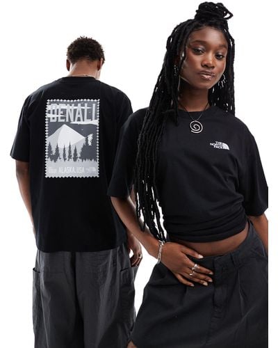The North Face Vintage Denali Backprint Oversized T-shirt - Black