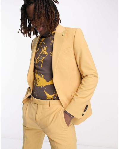 Twisted Tailor Buscot - giacca da abito miele - Neutro