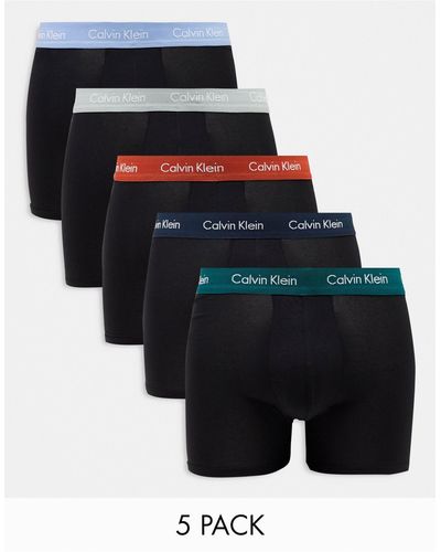 Calvin Klein – 5er-pack unterhosen - Schwarz