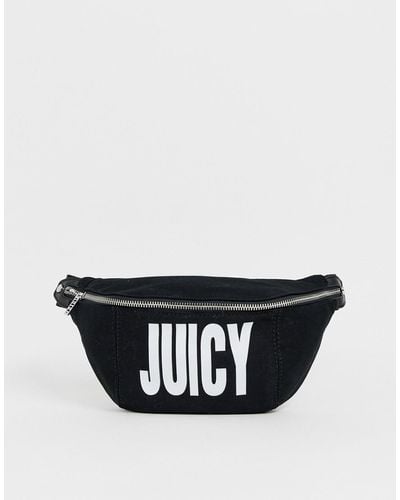 Juicy Couture Logo Fanny Pack - Black