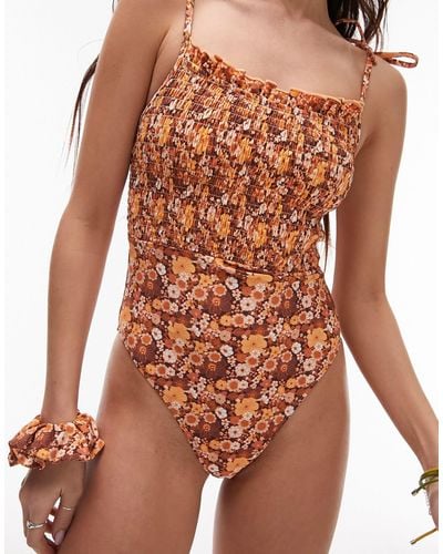 TOPSHOP One-piece swimsuits and bathing suits for Women | Online Sale up to  65% off | Lyst