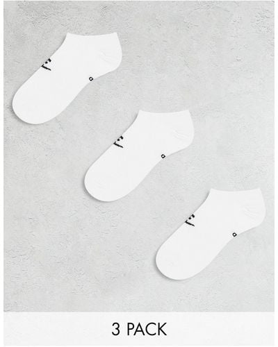 Nike Calcetines invisibles blancos básicos everyday