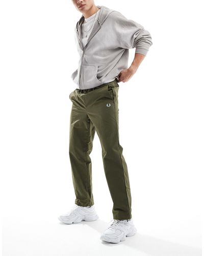 Fred Perry Co-ord Shell Trousers - Green