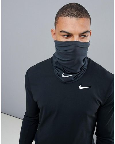 Nike Running Dri-fit Neck Wrap In Black N.ra.35.001.os