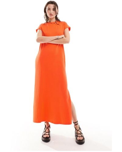 AllSaints Anna Maxi Dress - Orange