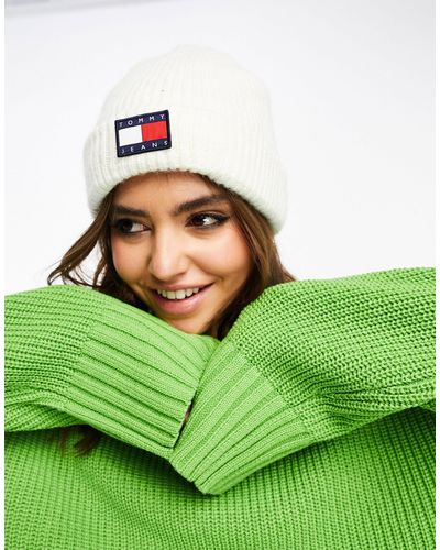 Tommy Hilfiger Gorro color suave soft ready - Verde