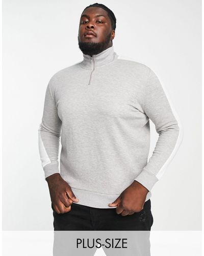 Le Breve Plus – sweatshirt - Grau