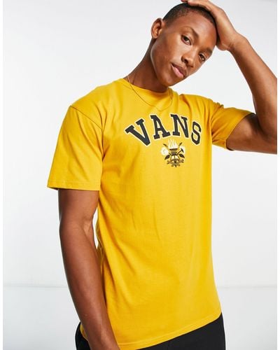 Camisetas y polos en Amarillo de Vans de hombre Lyst