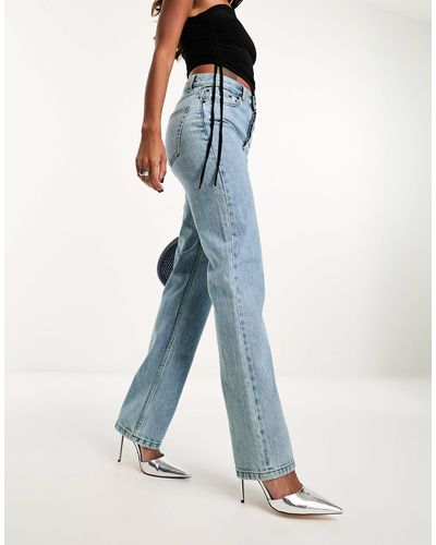 ASOS 90s Straight Jeans - Blue