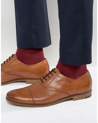 Vagabond Shoemakers Linhope Oxford Toe Cap Shoes - Brown