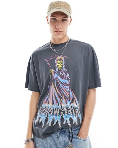 Collusion Oversized T-shirt - Blue