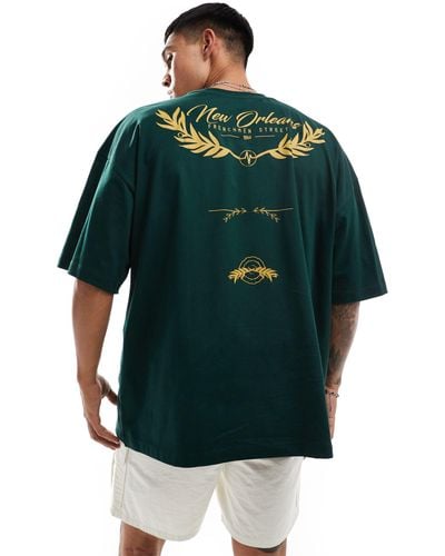 ASOS Extreme Oversized T-shirt - Green