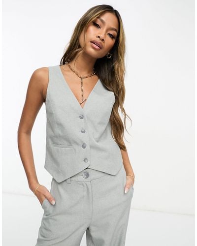 ASOS Chaleco - Gris