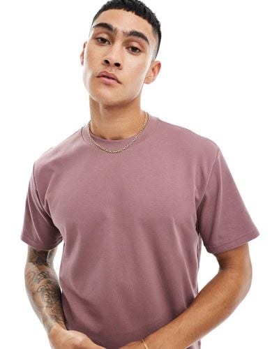 Hollister Relaxed Fit Cooling T-shirt - Purple