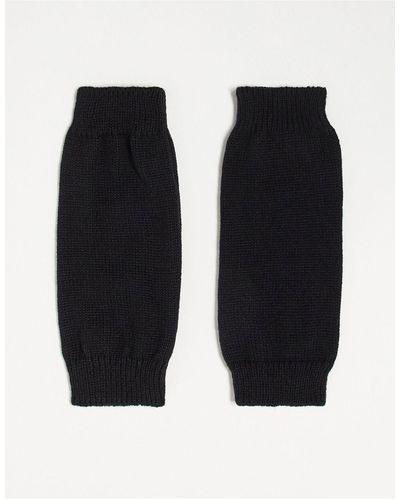 SVNX Knitted Arm Warmers - Black