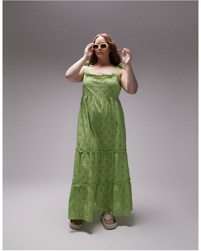 TOPSHOP Curve - robe - Vert