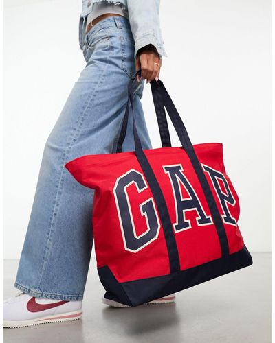 Gap Austin - tote bag xl - /bleu marine - Rouge