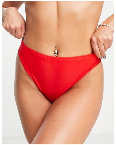 UNIQUE21 Unique 21 - slip bikini rossi - Rosso